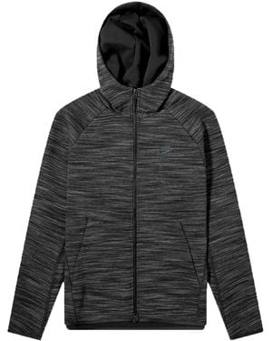 Nike Sudadera Tech Fleece con capucha y cremallera - Negro