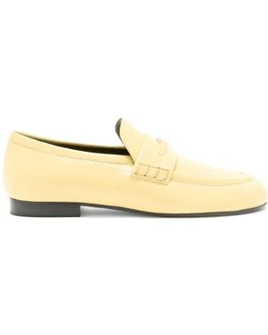 Proenza Schouler モノグラム レザーローファー - ナチュラル