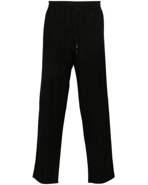 Harris Wharf London Comfort Tapered Trousers - Black