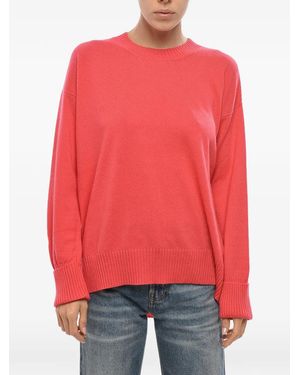 Malo Cashmere Crewneck Sweater - Red