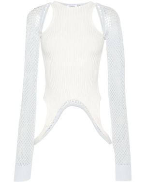 Off-White c/o Virgil Abloh Panelled Top - White