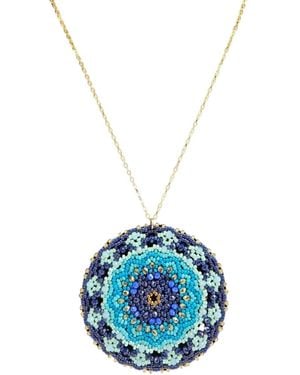 Madison Collana Mandala Xl Dreamer - Blu