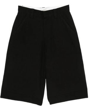 6397 Panelled Shorts - Black