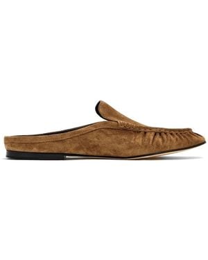 Vince Mules Tevin En Daim - Brown