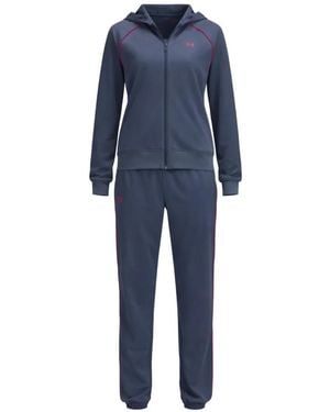 Under Armour Rival Piped-Trim Tracksuit - Blue