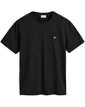 GANT Shield Short-Sleeve T-Shirt - Black