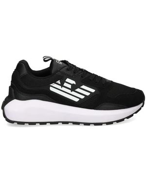 EA7 Sneakers Con Logo - Nero