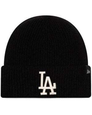 KTZ X Los Angeles Dodgers Short Cuff Beanie Hat - Black