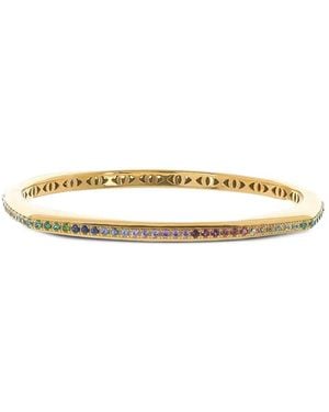 FULLORD Bracelet Belt Ghost Serti De Saphirs Arc-En-Ciel - Metallic