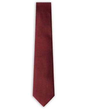 Hackett Corbata Con Motivo De Lunares - Morado