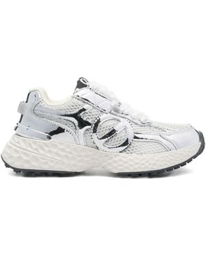 No Name Sneakers Metallizzate - Bianco