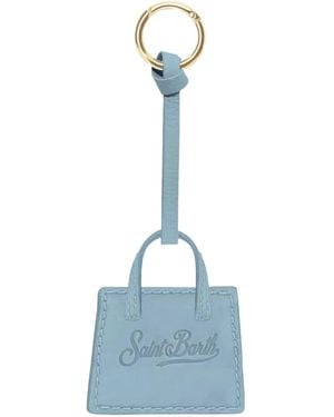Mc2 Saint Barth Tote-Charm Keyring - Blue