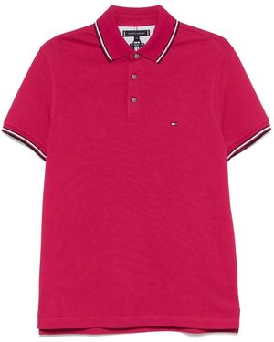 Tommy Hilfiger オーガニックコットン ポロシャツ - ピンク