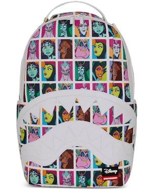 Sprayground X Disney Villains Shark Mouth Backpack - White