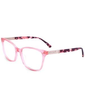 Kate Spade Davina Square-Frame Glasses - Pink