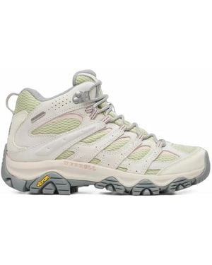 Merrell Moab 3 Mid Waterproof Sneakers - White
