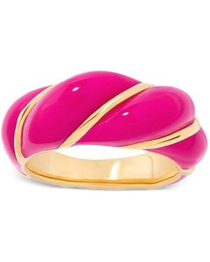 Aurelie Bidermann Diana Twisted Ring - Pink