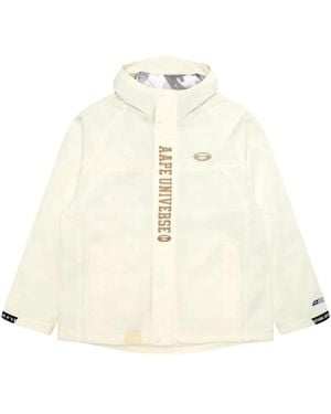 Aape By A Bathing Ape Doudoune À Manches Longues - Blanc