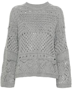 Twinset Sequin Jumper - Grey