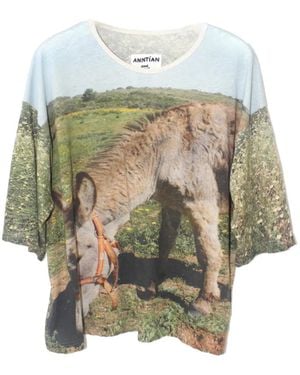Anntian Printed T-shirt - Verde