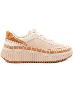 Chloé Nama Sneakers - Pink
