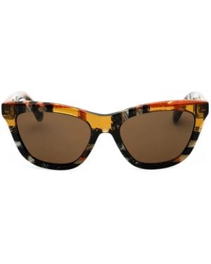 Burberry Cat-Eye Frame Sunglasses - Natural
