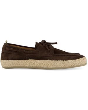 Officine Creative Bowline 005 Suede Espadrilles - White