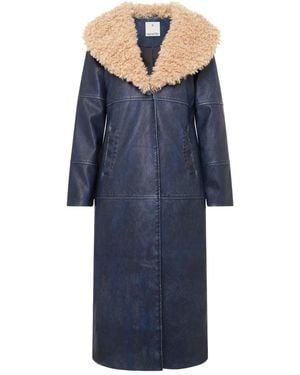 Unreal Fur Imagination Coat - Blue