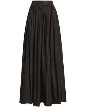 Dolce & Gabbana イリディセント マキシスカート - ブラック