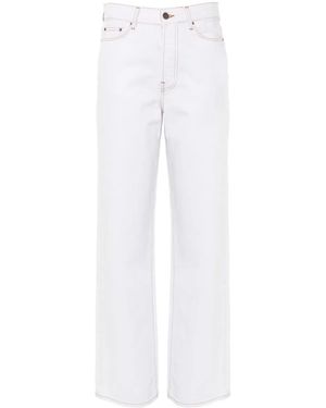 Amiri Wide-Leg Jeans - White
