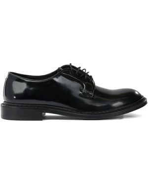 STURLINI FIRENZE Lace-Up Leather Shoes - Black