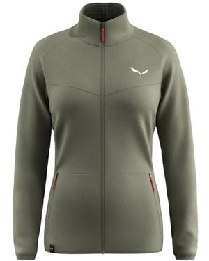 Salewa Puez Cammino Polarlite Fleece Jacket - Green