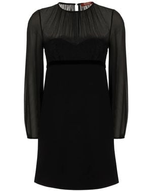 Max Mara Sheer Dress - Black