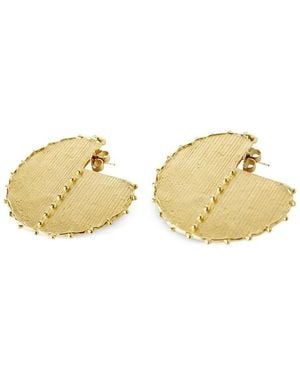 Paola Sighinolfi Vara Hoops Earrings - Metallic