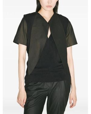 Kiko Kostadinov X Ecco.Kollektive Eero Blouse - Black