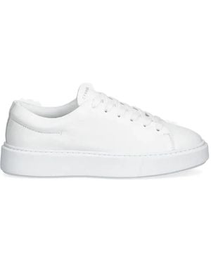 COPENHAGEN Cph407 Lace-Up Trainers - White
