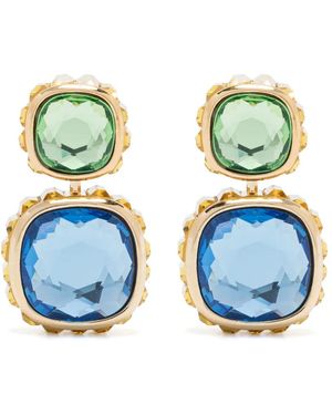 Swarovski Chroma ピアス - ブルー