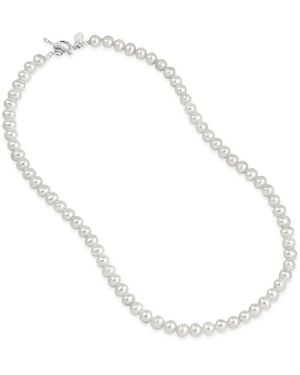 Dower & Hall Freshwater Luna Pearl Necklace - White