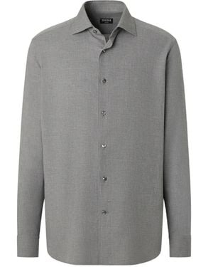ZEGNA Cashco Overhemd - Grijs