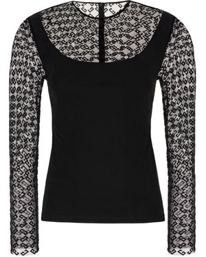 Givenchy モノグラム トップ - ブラック
