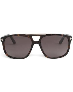 Tom Ford Pilot-Frame Sunglasses - Grey