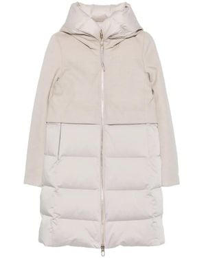 DUNO Ballon Hooded Padded Coat - White