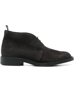 Fratelli Rossetti Leather Ankle Boots - Black