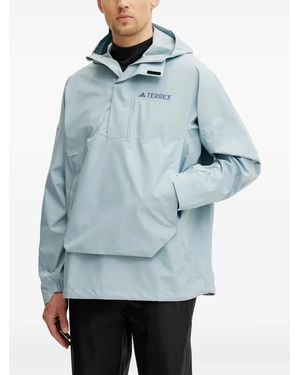 adidas Hooded Jacket - Blue