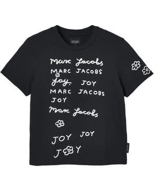 Marc Jacobs プリント Tシャツ - ブラック