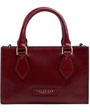 The Bridge Borsa Tote - Rosso