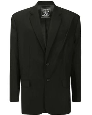 Y. Project Blazer con solapas de muesca - Negro