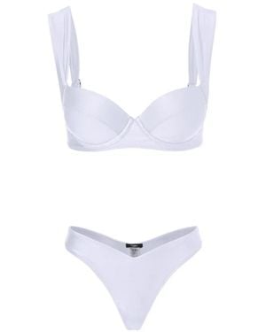 Noire Swimwear Ava Ivy Bikini - White
