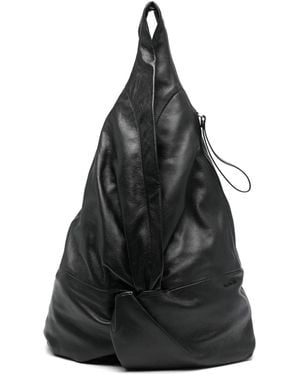 Vic Matié Borsa Tote Con Dettaglio Attorcigliato - Nero