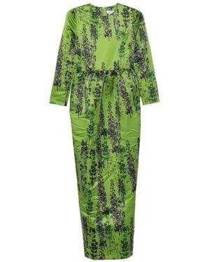 BERNADETTE Lenny Floral-Print Maxi Dress - Green